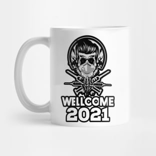 New Year t-shirt Mug